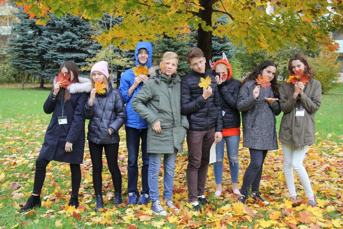 Осенняя территория и настроение лагеря UKcamp